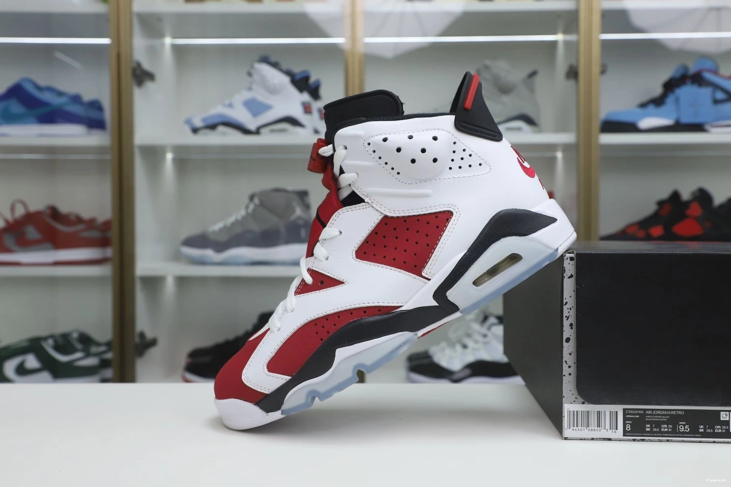 'CARMINE' 6 JORDAN OG 2021 RETRO AIR 0302